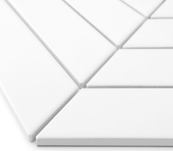 Royal Chevron White matt