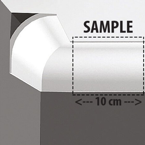 Muster CAS-101 Deckenleiste