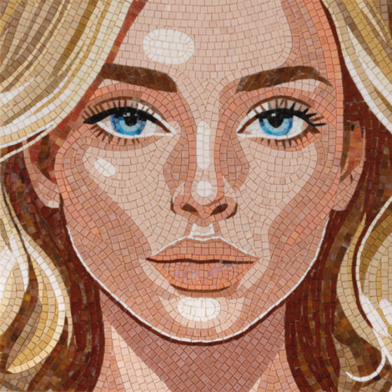 Blonde Girl – 58×58 cm