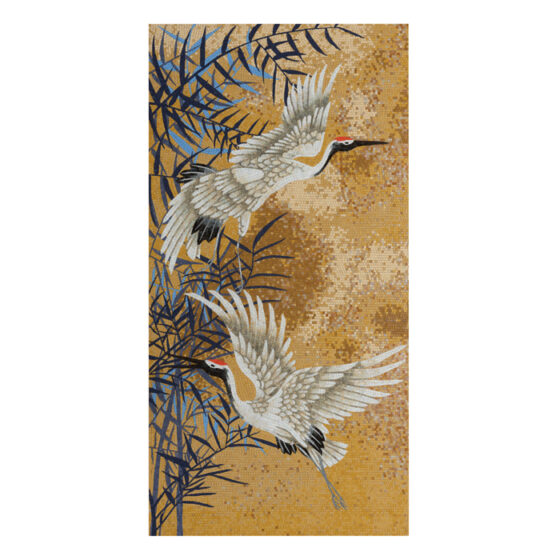 Cranes – 110×220 cm