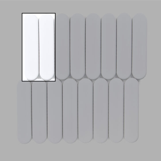 Muster Pills White matt