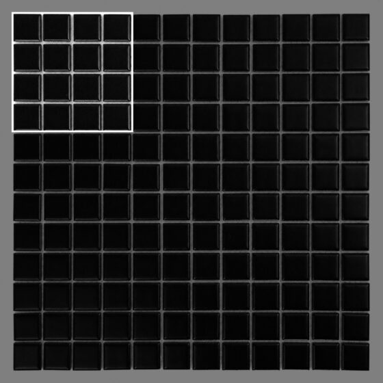 Muster Pixello Black matt